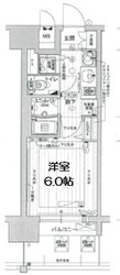 プレサンス難波元町の物件間取画像